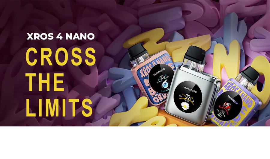 Vaporesso XROS 4 NANO: Cross the Limits – cometovape