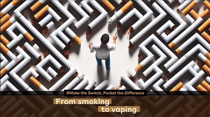 Make the switch, pocket the difference this Vapril.