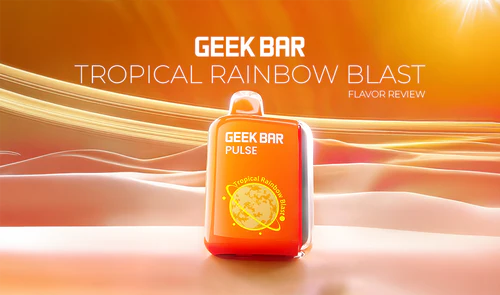 elf bar vape uk Tropical Rainbow Blast Geek Bar Flavor Review – cometovape