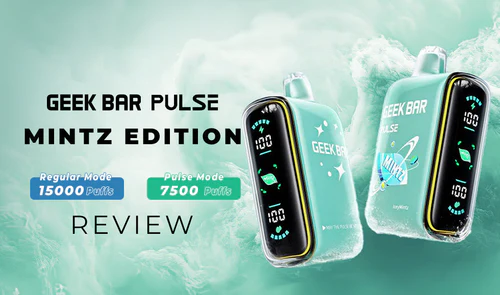 Geek Bar Pulse 15000 Mintz Edition Disposable Review cometovape Geek Bar Pulse 15000 Mintz Edition Disposable Review cometovape