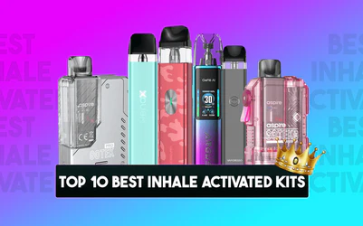 Top 10 Best Inhale Activated Vape Kits Right Now! cometovape Top 10 Best Inhale Activated Vape Kits Right Now! cometovape