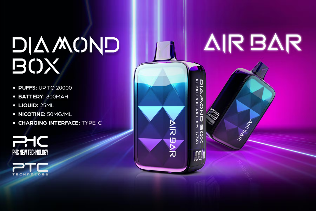 Press Release: AIR BAR Introduces the Diamond Box Disposable with Precision Temperature Control Technology