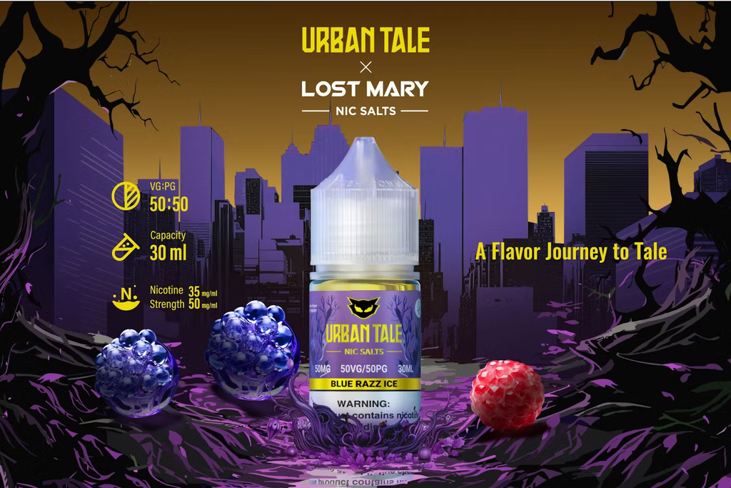 Press Release: URBAN TALE Introduces Nicotine Salt E-liquid to the U.S.