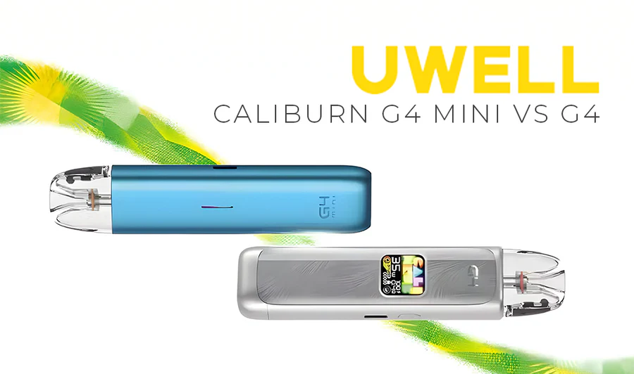 Uwell Caliburn G4 vs. G4 Mini: In-Depth Review cometovape Uwell Caliburn G4 vs. G4 Mini: In-Depth Review cometovape