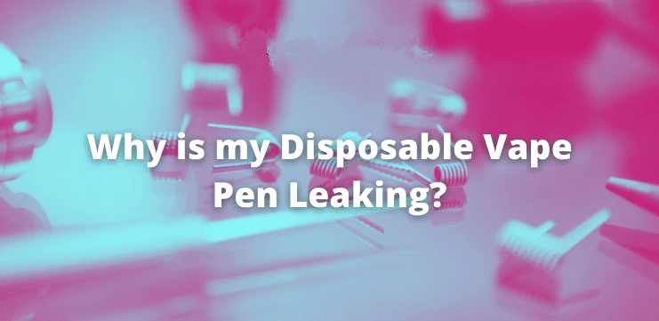 WHY IS MY DISPOSABLE VAPE PEN LEAKING? cometovape WHY IS MY DISPOSABLE VAPE PEN LEAKING? cometovape