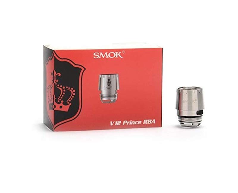 smok rba coil SMOK V12 Prince / P-Tank RBA Coil – Rebuildable Deck for Prince
