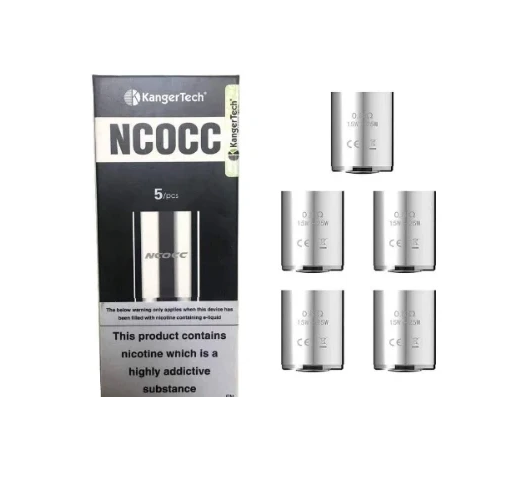 elfbar nachfüll pod läuft aus Kangertech NCOCC Coil 0.8ohm(15W-25W) – cometovape