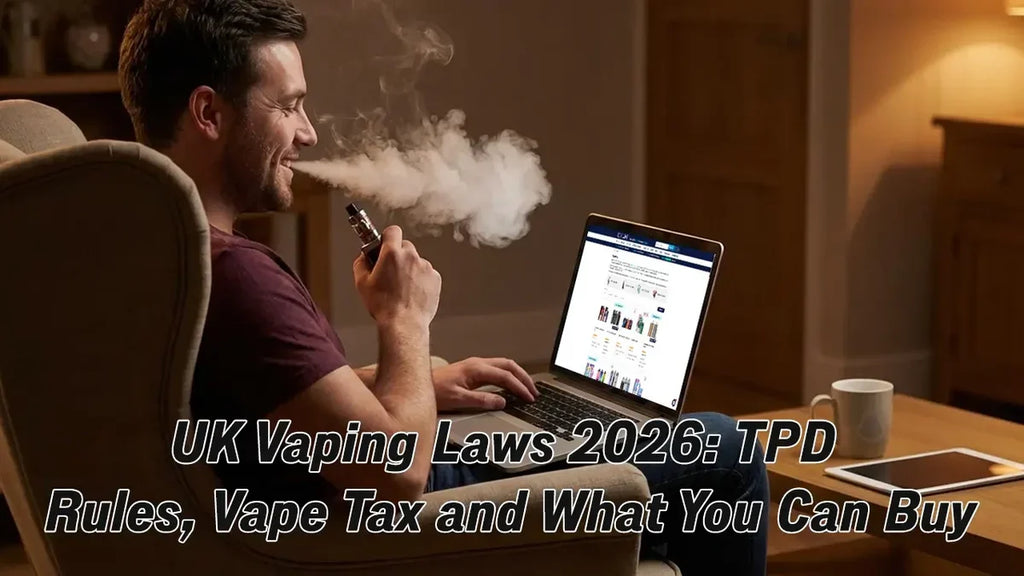 UK Vaping Laws 2026: TPD Rules, Vape Tax and What You Can Buy