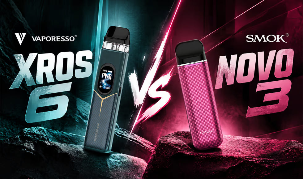 Vaporesso XROS 6 vs SMOK Novo 3: Head-to-Head