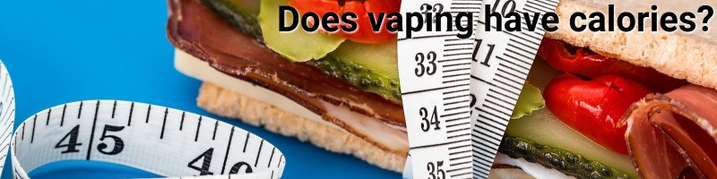 Does vaping have calories?