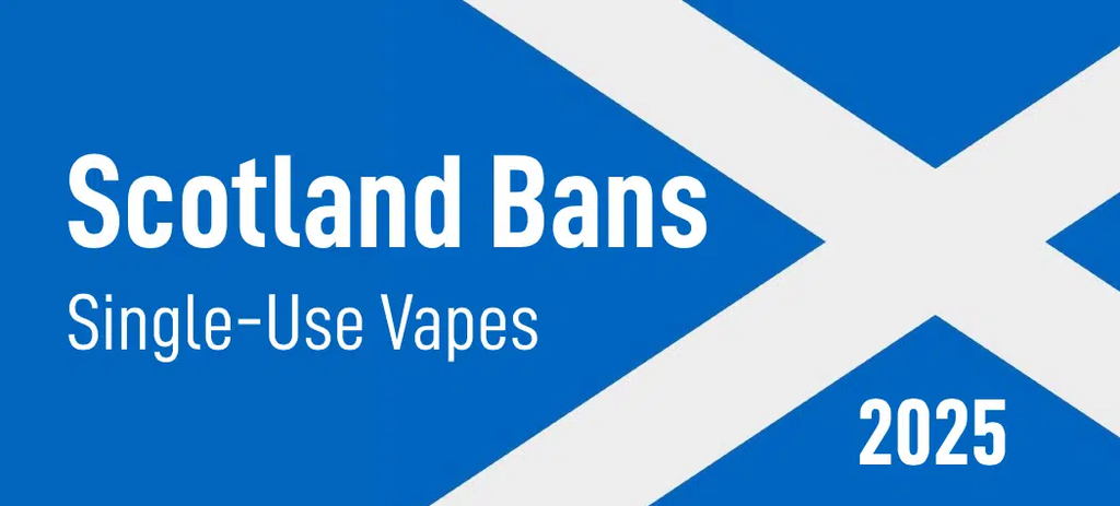 Scotland To Ban Single-Use Vapes In 2025 New Legislation Proposed To Ban Disposable Vapes In 2025.