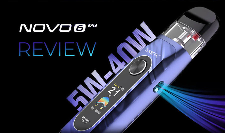 SMOK Novo 6 Kit Review: Sleek Design, Effortless Vaping