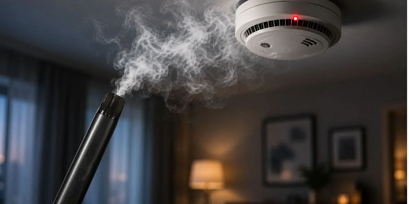 DO SMOKE DETECTORS DETECT E-CIGARETTE SMOKE?