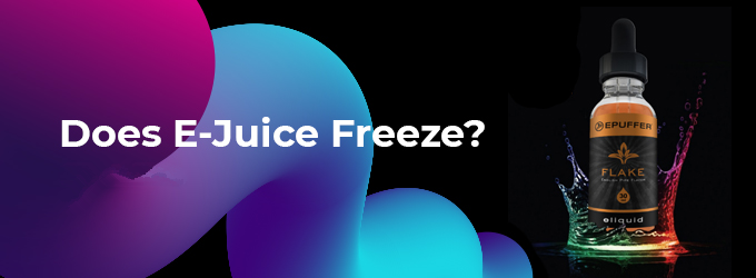 Does E-Juice Freeze?