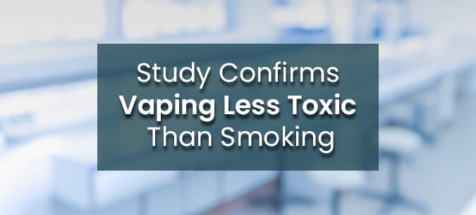 CoEHAR Study Confirms Vaping Less Toxic Than Smoking