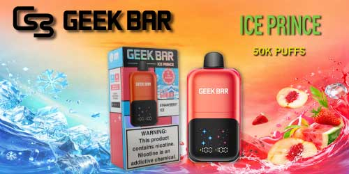 Geek Bar Ice Prince 50K Disposable Vape Device Review