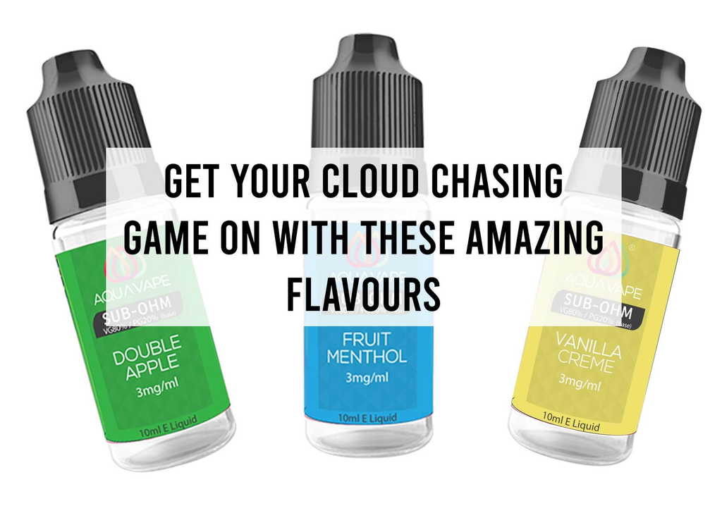 Get your Cloud Chasing Game on with these Amazing Flavours