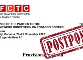 COP10 FCTC Postponed Until 2024!!!