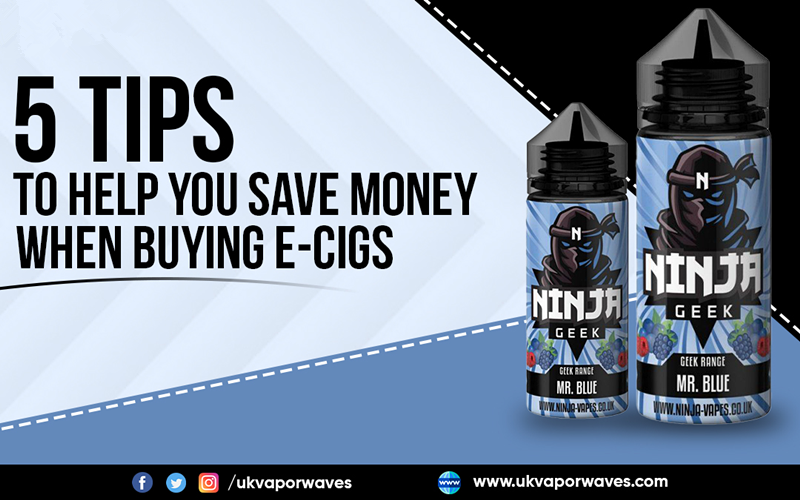 5 Tips To Help You Save Money When Buying E-Cigs