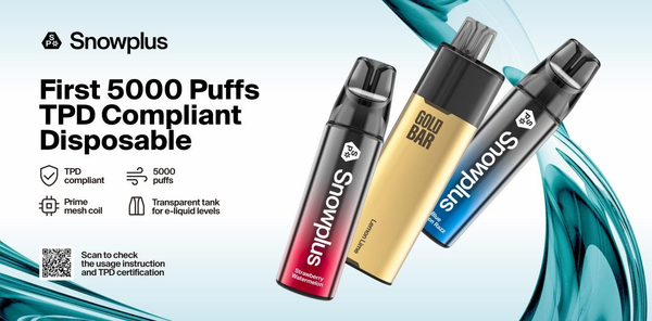 Snowplus Redefines Disposable Vaping with New 5,000 Puffs E-Cigarettes ...