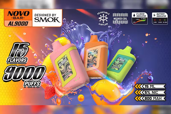Press Release: Calling Large Puffs Lovers! NOVOBAR Launches AL9000, De ...