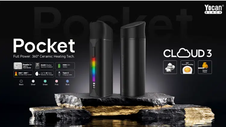 Yocan Black Unveils Cloud³ and Pocket: A Monumental Leap for Cannabis Concentrates