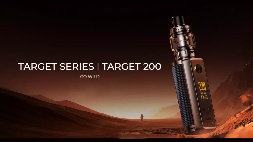 Target 200 Kit Vaporesso TARGET 200: A Compact Powerhouse for Sub-Ohm Vaping – cometovape