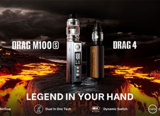 The Single Battery Version of VOOPOO DRAG 4, DRAG M100S Officially Released