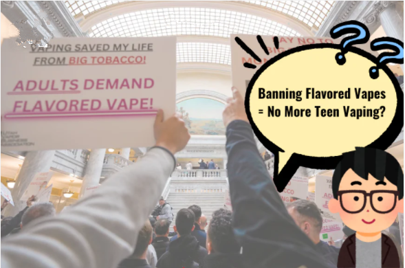Banning Flavored Vapes = No More Teen Vaping? Think Again!