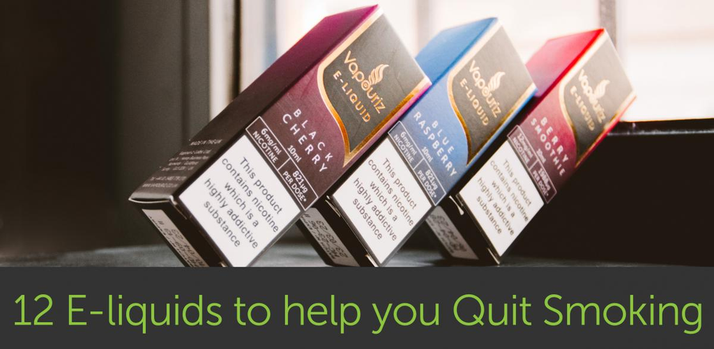 12 E-Liquid Flavours to Help you Quit Smoking
