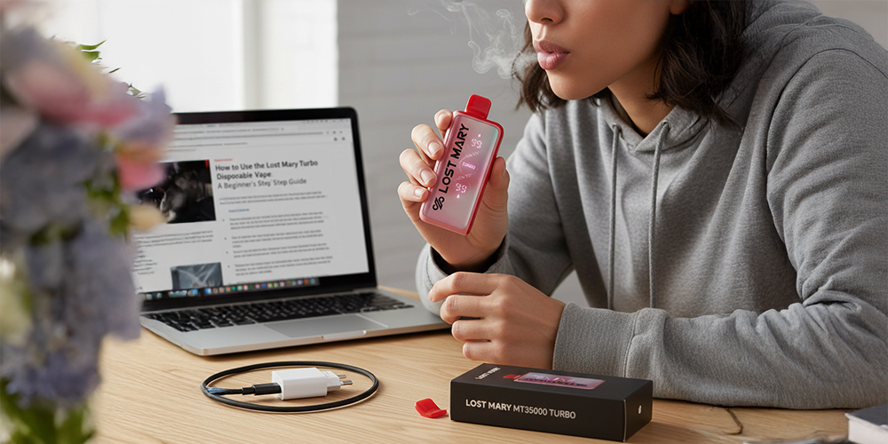 How to Use the Lost Mary MT35000 Turbo Disposable Vape: A Beginner’s Step-by-Step Guide