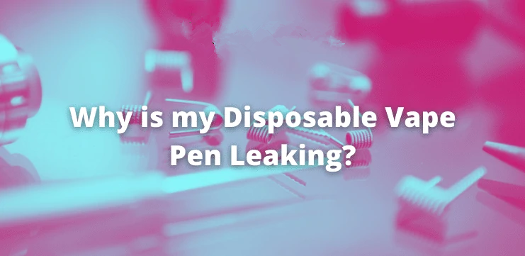 WHY IS MY DISPOSABLE VAPE PEN LEAKING?