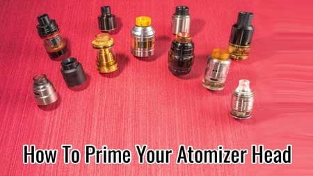 How to prime your atomiser head