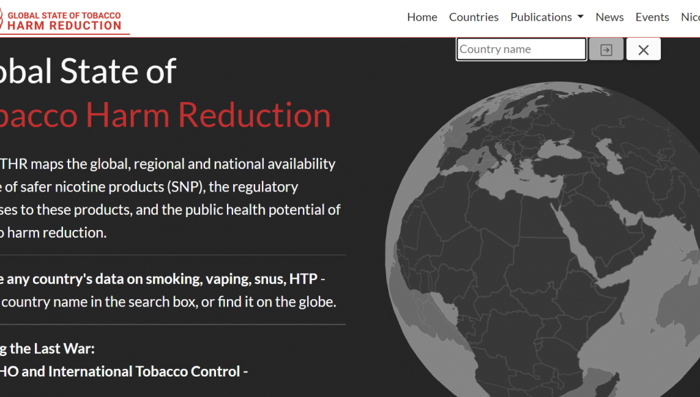 The 3rd Edition of the Global State of Tobacco Harm Reduction 