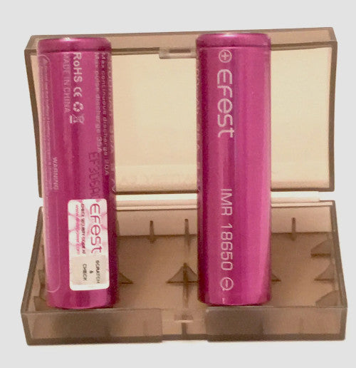 Efest 2500mAh 3.7 IMR 18650 35A BATTERY for High Drain E-cigarette Mod - cometovape
